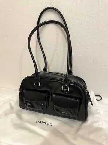 stand oil 스탠드오일 chubby bag 채비백 블랙 검정