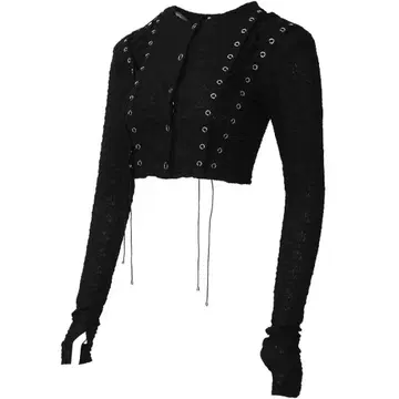 theredthread S lace up cardigan