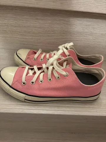 Converse 핑크 로우컷 스니커즈 26.5cm