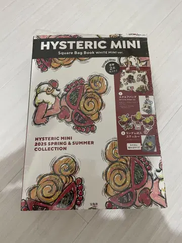 HYSTERIC MINI 스퀘어 백 WHITE MINI ver.