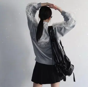 미사용 새상품 Treat Girl tulle frill jersey