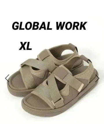 새상품 [ GLOBAL WORK ] 에어카루 벨트 스니커즈 샌들