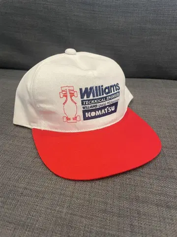 희귀 코마츠 윌리엄스 Williams 캡 F1