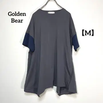 Golden Bear [ M ] 시어 슬리브 티셔츠 비대칭