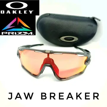 OAKLEY JAW BREAKER 블랙 프리즘 렌즈