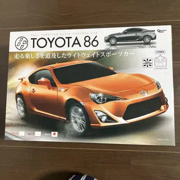 TOYOTA 86 무선 조종 자동차 화이트