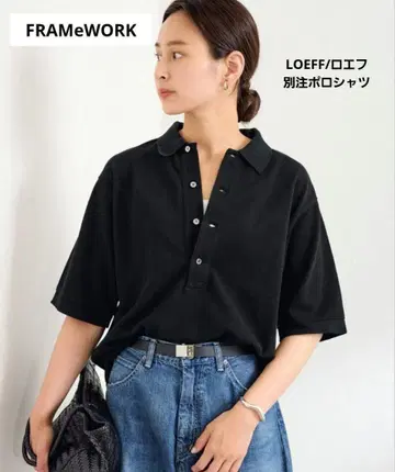 [FRAMeWORK] LOEFF 로에프 별주 피케 셔츠