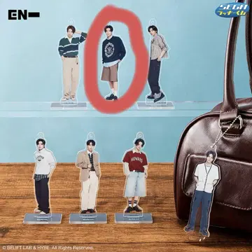 ENHYPEN 럭키 쿠지 아크릴 스탠드 키체인 제이