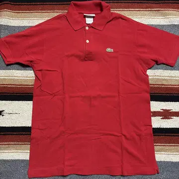 [프랑스제] 80년대 Lacoste 피케 셔츠 라코스테 프레라코 보르도