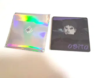NARUTO 이치라쿠 중국 상하이 아크릴 코스터 우치하 오비토