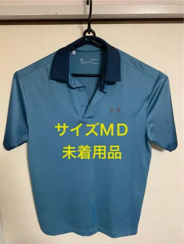 Under Armour 피케 셔츠 사이즈 MD 파랑 언더아머