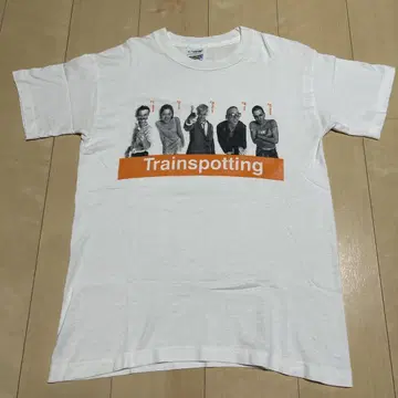 [ 90s ] TRAINSPOTTING 영화 티셔츠 빈티지 무비 티