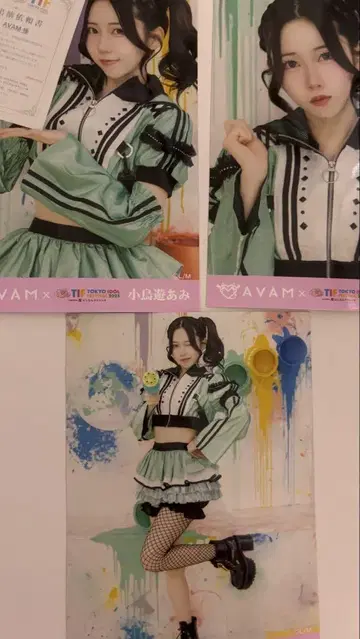 AVAM 타카나시 아미 TIF2025 한정 브로마이드 세트