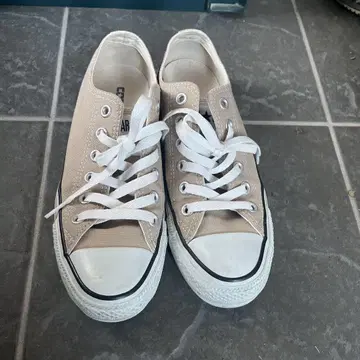 Converse All Star 베이지 스니커즈