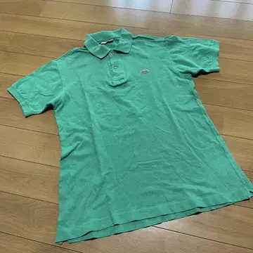 LACOSTE 그린 피케 셔츠 라코스테 프렌치 라코스테 프랑스제