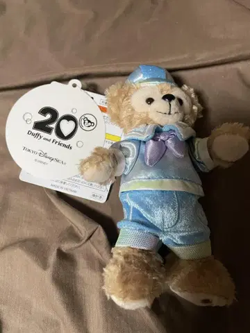 더피 20주년 기념 봉제인형 키홀더
