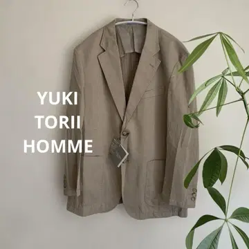 택 포함 YUKI TORII 소프트 자켓 베이지