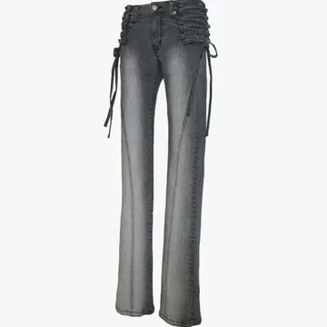S lace up denim 1 theredthread