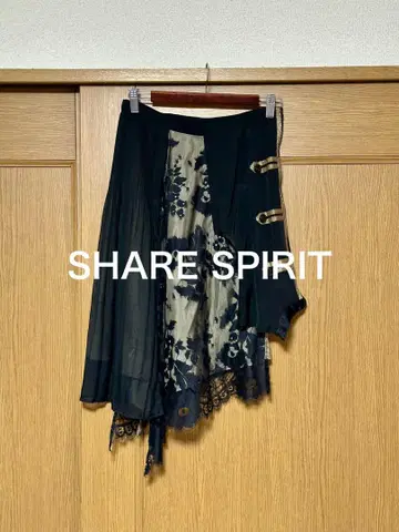 SHARE SPIRIT / 무릎 기장 스커트