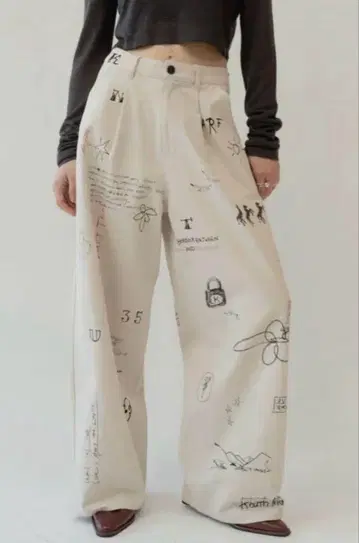 Knuth Marf 타투 팬츠 xs