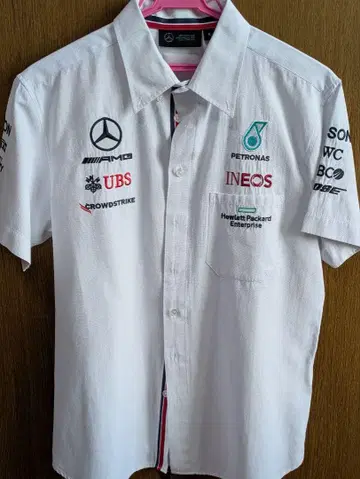 Mercedes AMG Team Shirt 화이트
