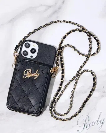 새상품 Rady 퀼팅 포켓 iPhone 케이스