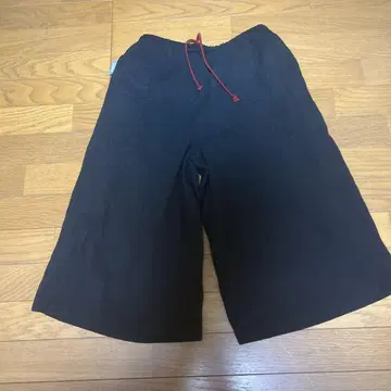 sousou 다카시마 주름 캐럿 블랙