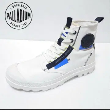 PALLADIUM 화이트 하이컷 스니커즈 팔라디움