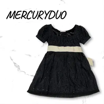 MERCURYDUO 머큐리 듀오 사이즈 FREE 튜닉 블랙 레이스