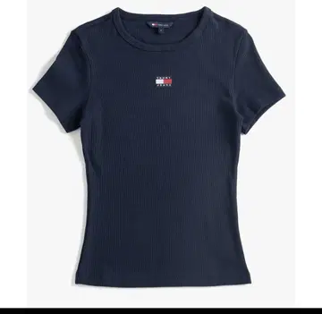 TOMMY HILFIGER 슬림 배지 T셔츠
