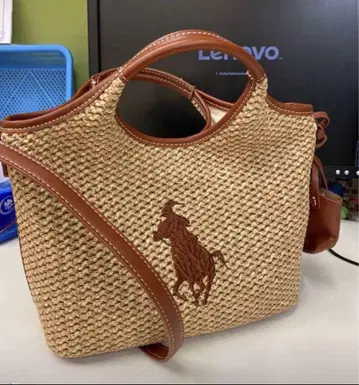 백 여름 raffia 라피아 토트백 2way 뜨개