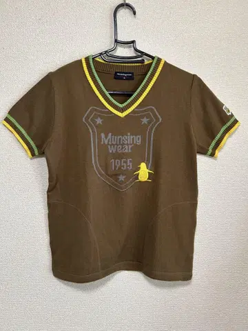 Munsingwear 브라운 V넥 스웨터 M 사이즈 6660