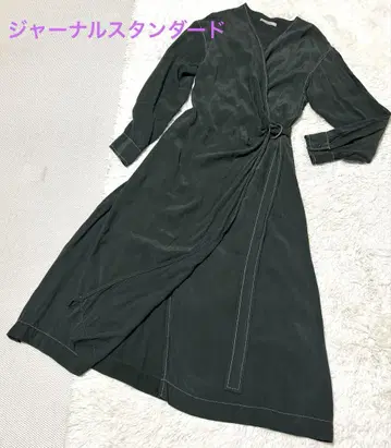 저널 스탠다드 긴팔 원피스 / 롱 가디건