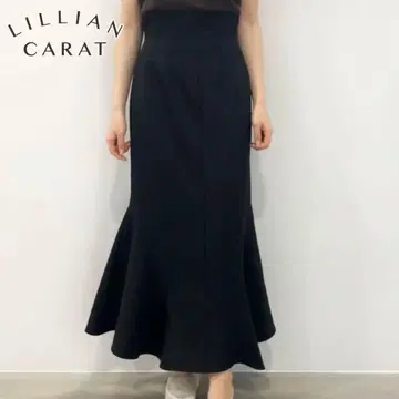 Lilian Carat 머메이드 스커트 롱 스커트 M 허리밴딩