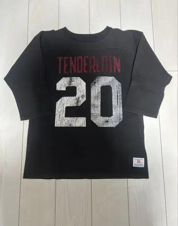 Champion TENDERLOIN 20 블랙 M 7부 소매