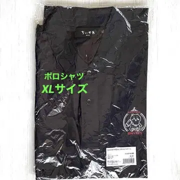 치이카와 두근두근 놀이공원 피케 셔츠 네이비 XL 놀이공원