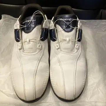 Munsingwear 골프화 화이트/네이비 26.5cm