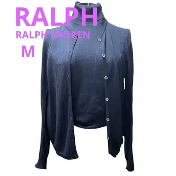 RALPH 랄프 로렌 트윈 니트 코튼 M 사이즈