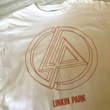 Linkin Park 로고 반팔 티셔츠 화이트