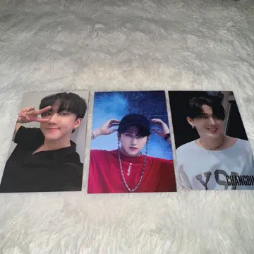 창빈 changbin 포토 카드 럭드 타워레코드