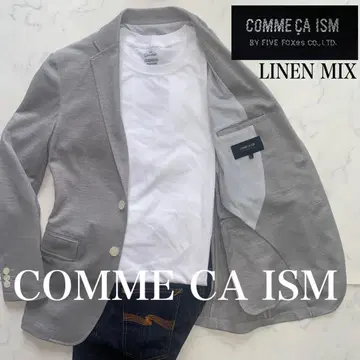 COMME CA ISM 새상품급 린넨 혼방 린넨혼방 스트레치 S 냉감