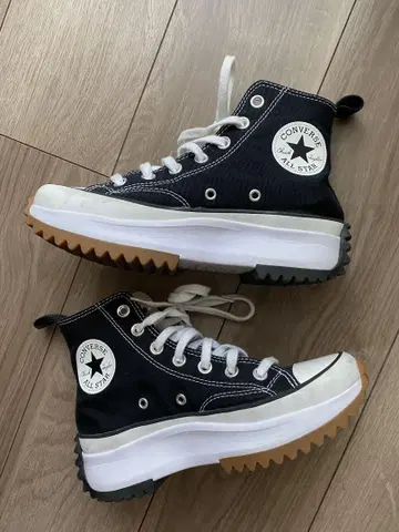 컨버스 런스타 하이크 하이컷 23cm 한국 한정 통굽