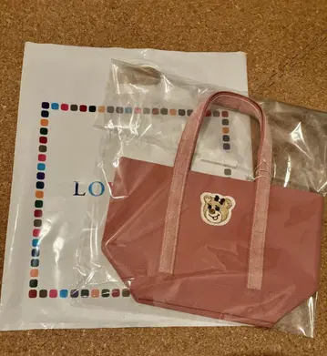 미사용 새상품 러브라리 바이 페일러 올드 테디 핑크 L 사이즈