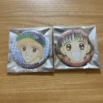 리본 페스타 반짝임 캔뱃지 마멀레이드 보이 코이시카와 미키 마츠우라 유우