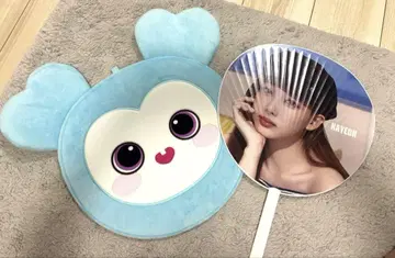 TWICE 나연 부채 케이스. 부채 세트