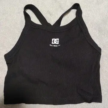 DC Shoes 블랙 탱크탑