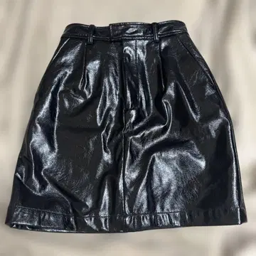 MOUSSY LEATHER MINI 스커트
