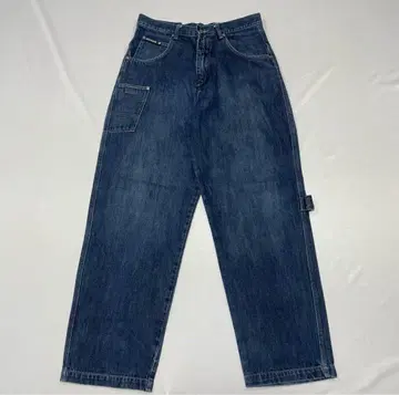 90s OVERZEAS 데님 배기 팬츠