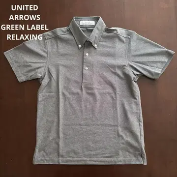 GREEN LABEL RELAXING 그레이 피케 셔츠