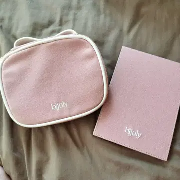bijuly 핑크 나일론 파우치